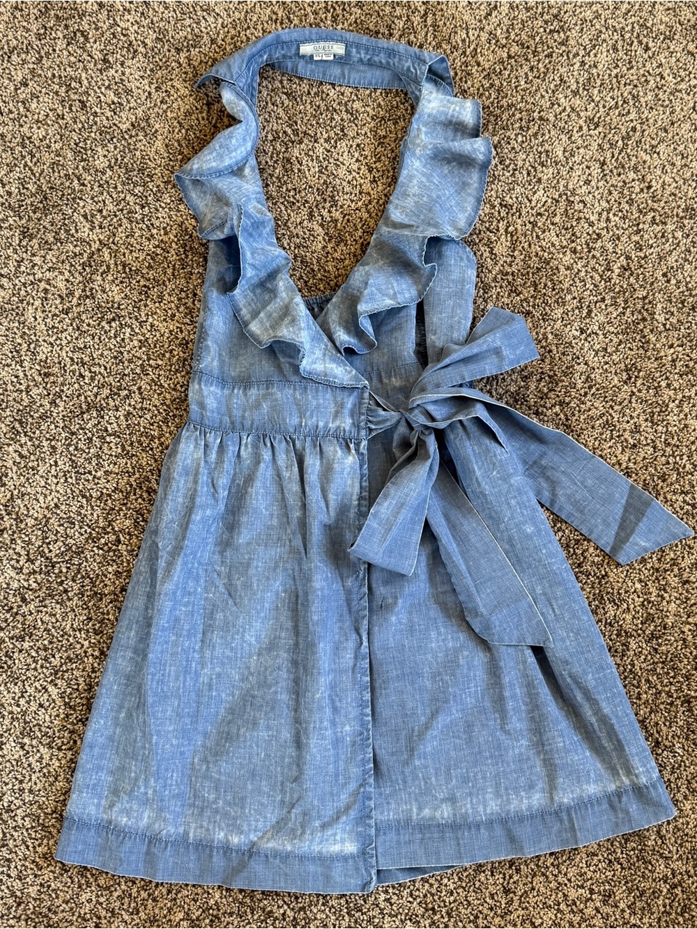 Denim Guess Wrap Dress